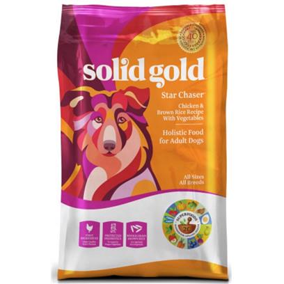 Solid Gold Star Chaser Chicken and Brown Rice with Vegetables Recipe Dry Dog Food