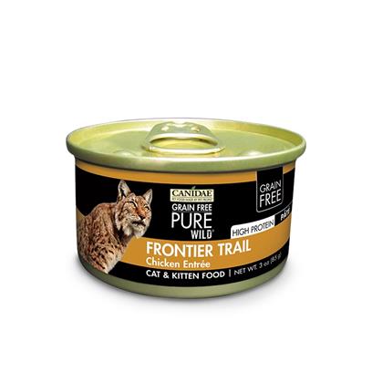 Canidae Grain Free PURE Wild Frontier Trail Chicken Pate Canned Cat Food