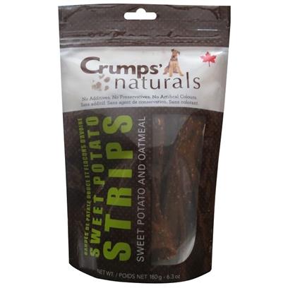 Crumps Naturals Sweet Potato Strips with Oatmeal and Citrus Fibre Dog Treats