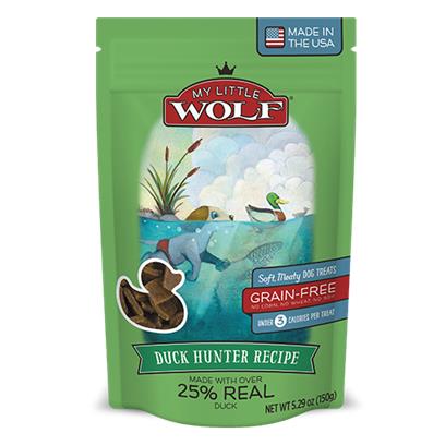 My Little Wolf Grain Free Duck Hunter Recipe Dog Treats