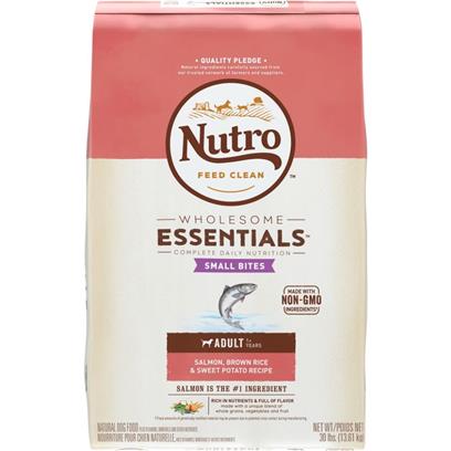 Nutro Wholesome Essentials Adult Small Bites Salmon, Whole Brown Rice and Sweet Potato Dry Dog Food