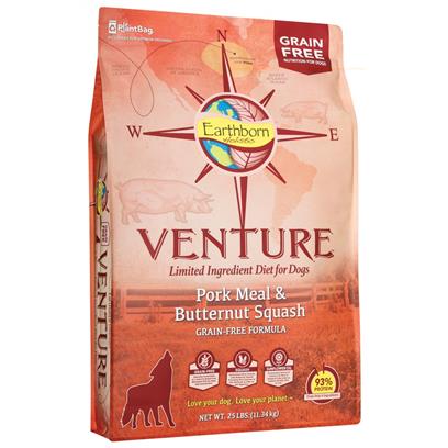Earthborn Holistic Venture Grain Free Pork Meal and Butternut Squash Dry Dog Food