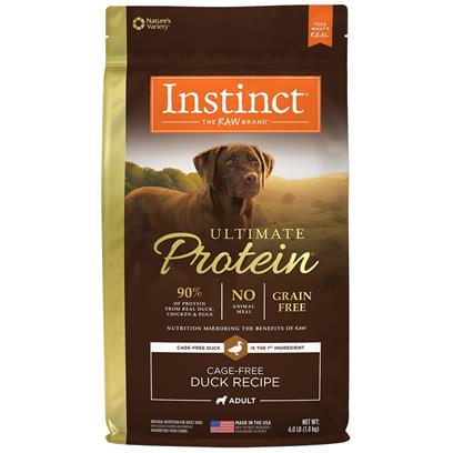 Nature's Variety Instinct Ultimate Protein Grain Free Duck Formula Dry Dog Food
