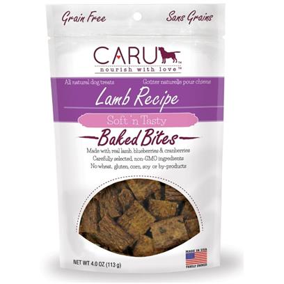 Caru Natural Grain Free Lamb Recipe Bites for Dogs