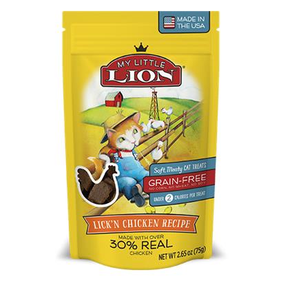 My Little Lion Grain Free Lick'n Chicken Recipe Cat Treats