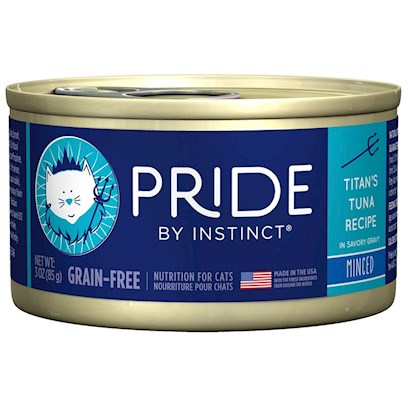 Nature's Variety Pride by Instinct Minced Titan's Tuna Canned Cat Food