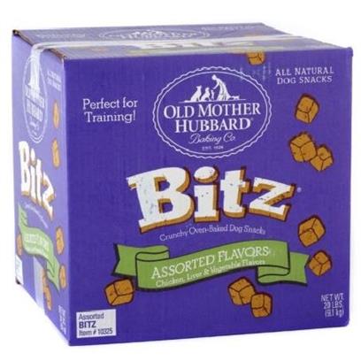 Old Mother Hubbard Bitz Crunchy Classic Assorted Flavor Chicken, Liver and Vegtable Natural Dog Treats