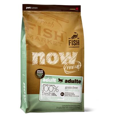 Petcurean Now! Fresh Grain Free Adult Small Breed Fish Recipe Dry Dog Food