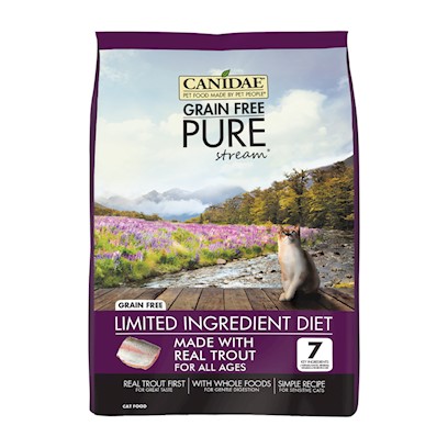 Canidae Grain Free PURE Stream with Fresh Trout Dry Cat Food