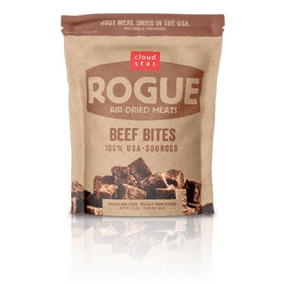 Cloud Star Rogue Air-Dried Meats Beef Bites Dog Treats