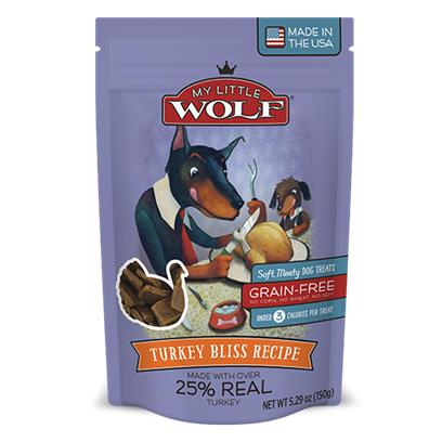 My Little Wolf Grain Free Turkey Bliss Recipe Dog Treats