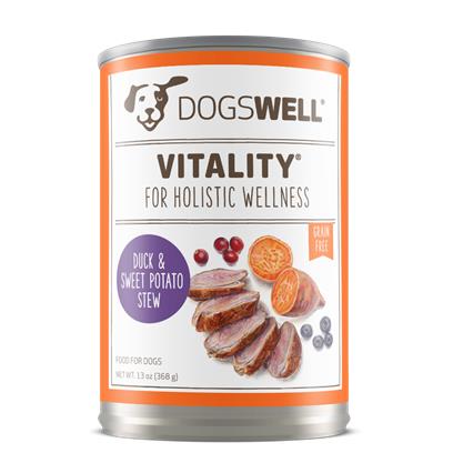 VITALITY Duck and Sweet Potato Canned Dog Food