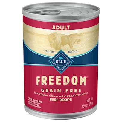 Blue Buffalo Freedom Grain Free Beef Recipe Canned Dog Food