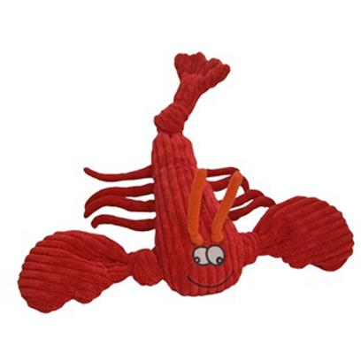 HuggleHounds Knottie Lobster Dog Toy