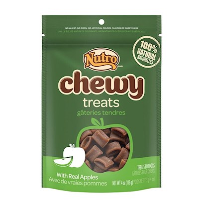 Nutro Chewy Treats With Real Apples Natural Dog Treats