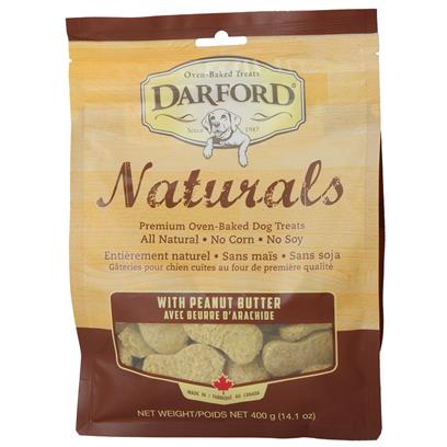 Darford Naturals Peanut Butter Oven Baked Treats for Dogs