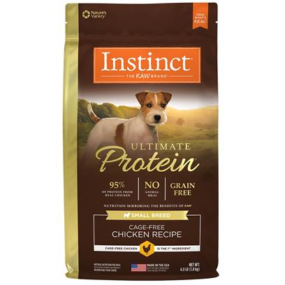Nature's Variety Instinct Ultimate Protein Small Breed Grain-Free Chicken Meal Formula Dry Dog Food