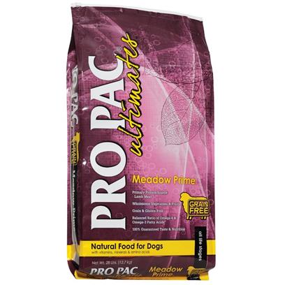 PRO PAC Grain Free Ultimates Meadow Prime Dry Dog Food