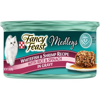 Fancy Feast Medleys Whitefish & Shrimp Recipe Canned Cat Food