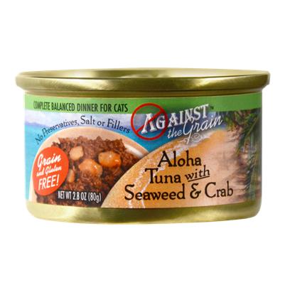 Against the Grain Aloha Tuna with Seaweed and Crab Canned Cat Food