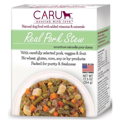Caru Grain Free Real Pork Stew Canned Dog Food