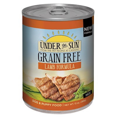 Under the Sun Grain Free Adult Formula with Farm Raised Lamb Canned Dog Food