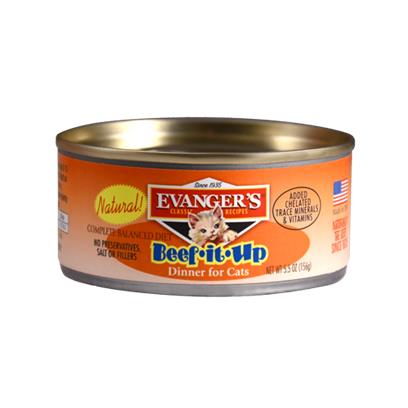 Evangers Beef It Up Beef Canned Cat Food