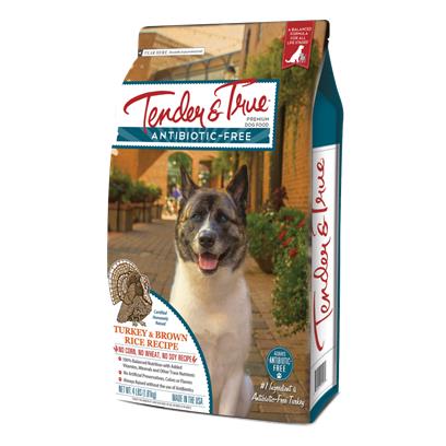 Tender & True Antibiotic-Free Turkey and Brown Rice Recipe Dry Dog Food