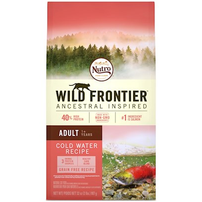 Nutro Wild Frontier Grain Free Adult Cold Water Salmon Recipe Dry Cat Food