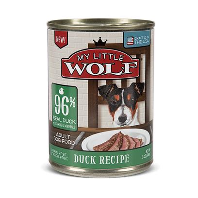 My Little Wolf Grain Free 96% Duck Recipe Canned Dog Food