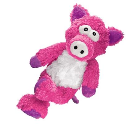 Kong Cross Knots Pig Plush Dog Toy