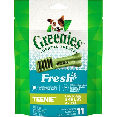Greenies Fresh Tennie Dental Dog Treats