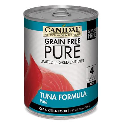 Canidae Grain Free PURE Limited Ingredient Diet Tuna Recipe Canned Cat Food