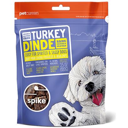 Petcurean Spike Grain Free Turkey Jerky for Dogs