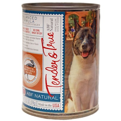 Tender & True Antibiotic-Free Turkey and Brown Rice Recipe Canned Dog Food