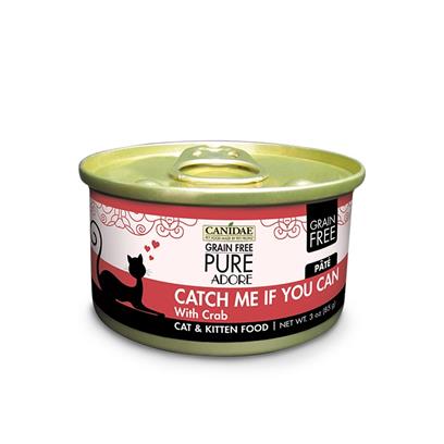 Canidae Grain Free PURE Adore: Catch Me If You Can with Crab Canned Cat Food