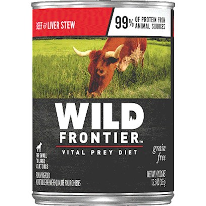 Nutro Wild Frontier Grain Free Large Prey Recipe Canned Dog Food