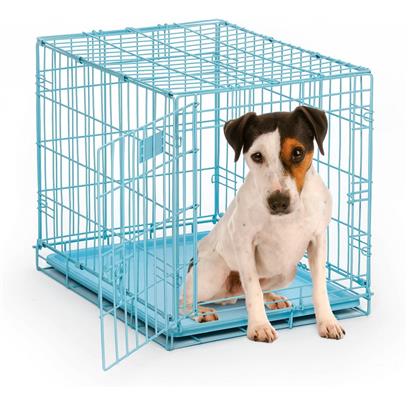 Midwest iCrate Single Door Blue Dog Crate