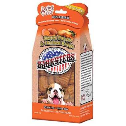 Loving Pets Barksters Sweet Potato and Chicken Krisps