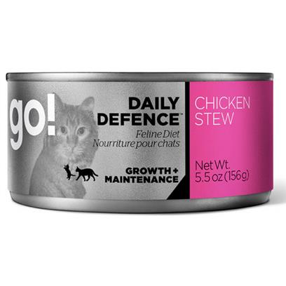 Petcurean Go! Daily Defence Chicken Stew Canned Cat Food