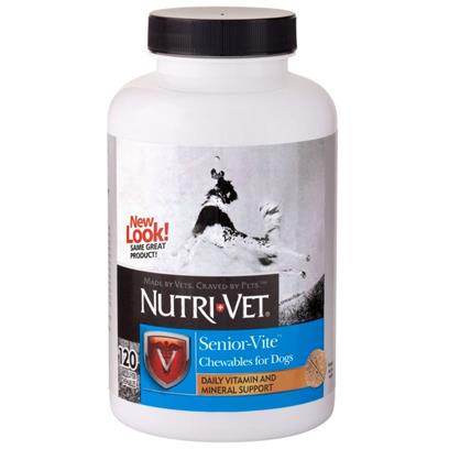 Nutri-Vet Senior-Vite Chewables for Dogs