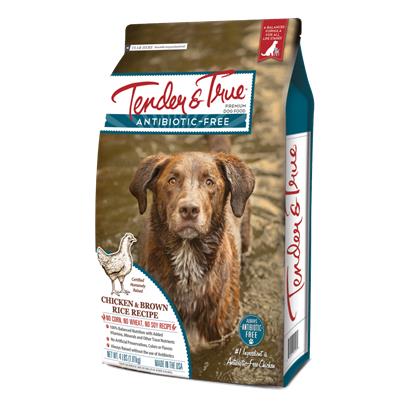 Tender & True Antibiotic-Free Chicken and Brown Rice Recipe Dry Dog Food