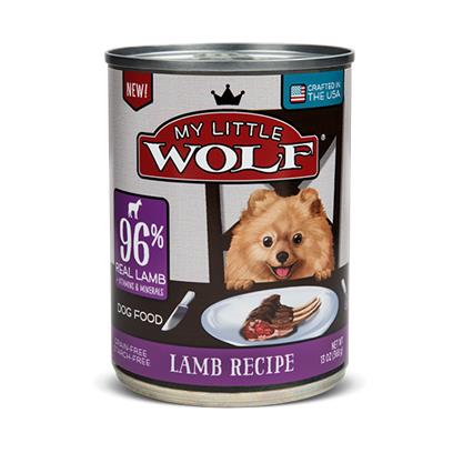 My Little Wolf Grain Free 96% Lamb Recipe Canned Dog Food
