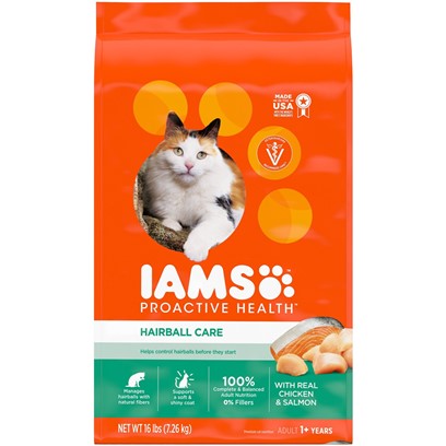 Iams ProActive Health Hairball Care Dry Cat Food