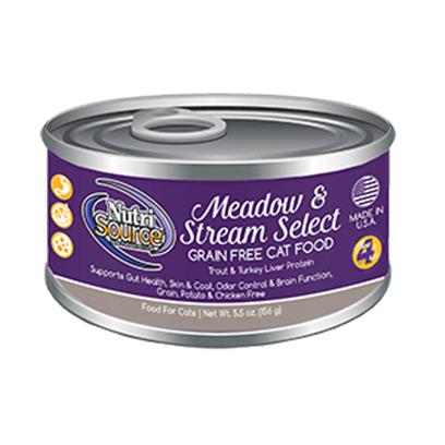 NutriSource Grain Free Meadow & Stream Select Canned Cat Food