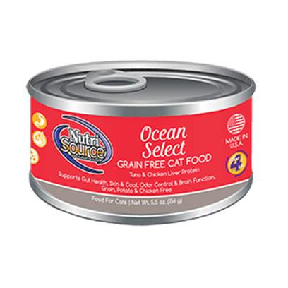 NutriSource Grain Free Ocean Select Canned Cat Food