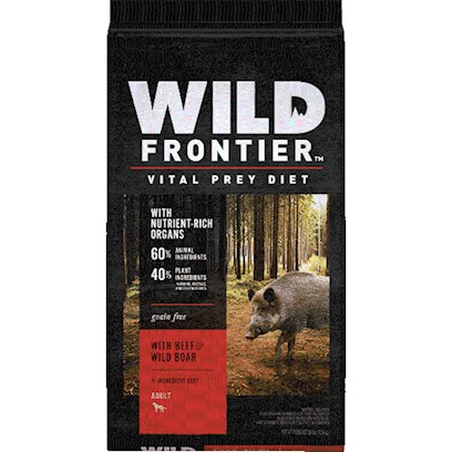 Wild Frontier Vital Prey Diet Grain Free Beef & Wild Boar Dry Dog Food