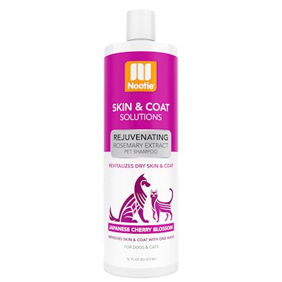 Nootie Rosemary Extract Rejuvenating Japanese Cherry Blossom Shampoo for Dogs
