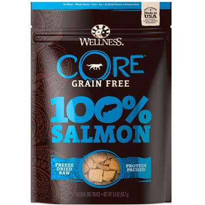 Wellness Core Natural Grain Free 100% Freeze Dried Salmon Dog Treats