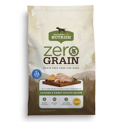 Rachael Ray Nutrish Zero Grain Natural Chicken & Sweet Potato Recipe Dry Dog Food